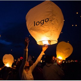 Personalized Oval Paper Sky Lanterns  Personalized Oval Paper Sky Lanterns