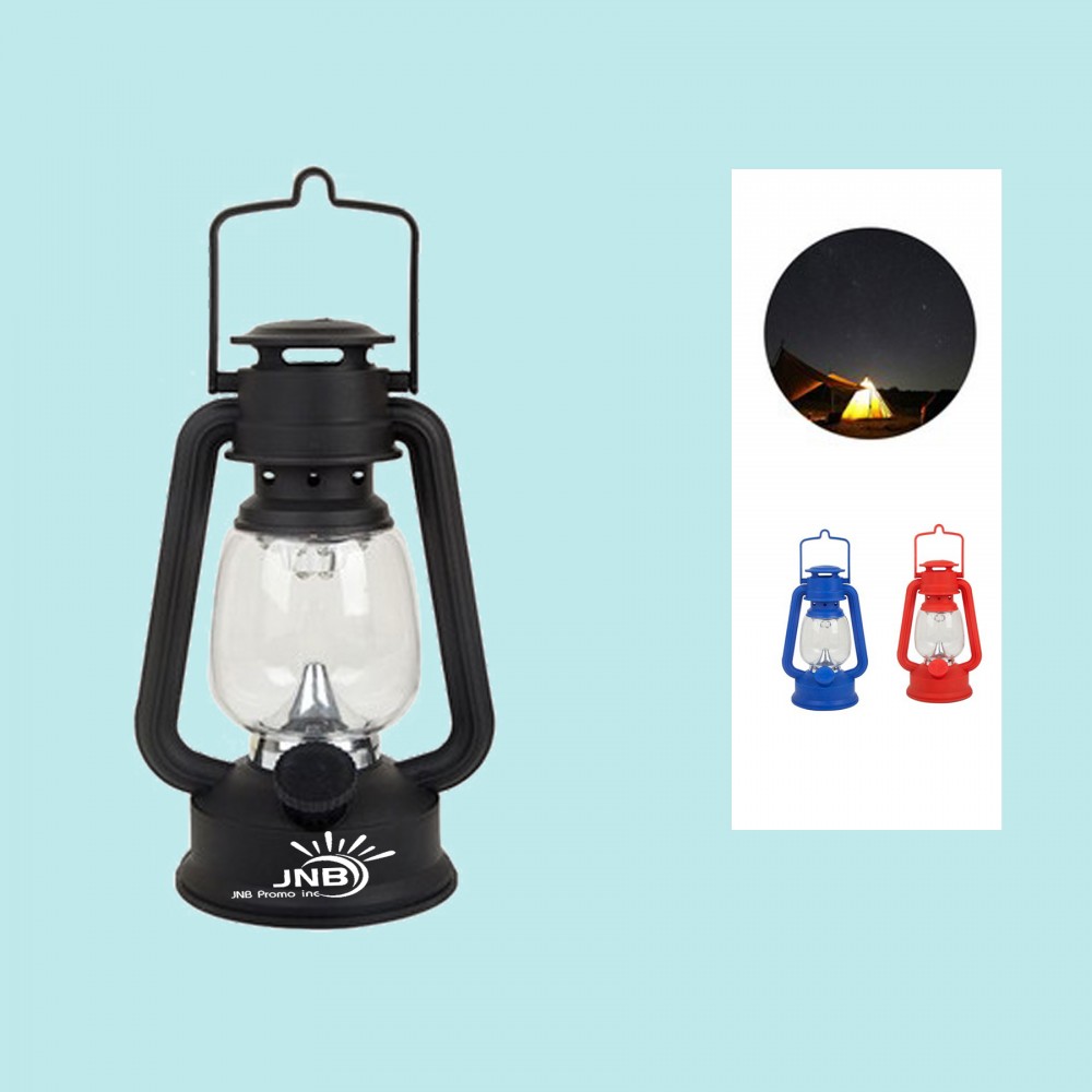 Personalized Vintage-style 15 LED Camping Hurricane Lantern