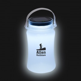 Foldable Waterproof Container with Solar Light with Logo