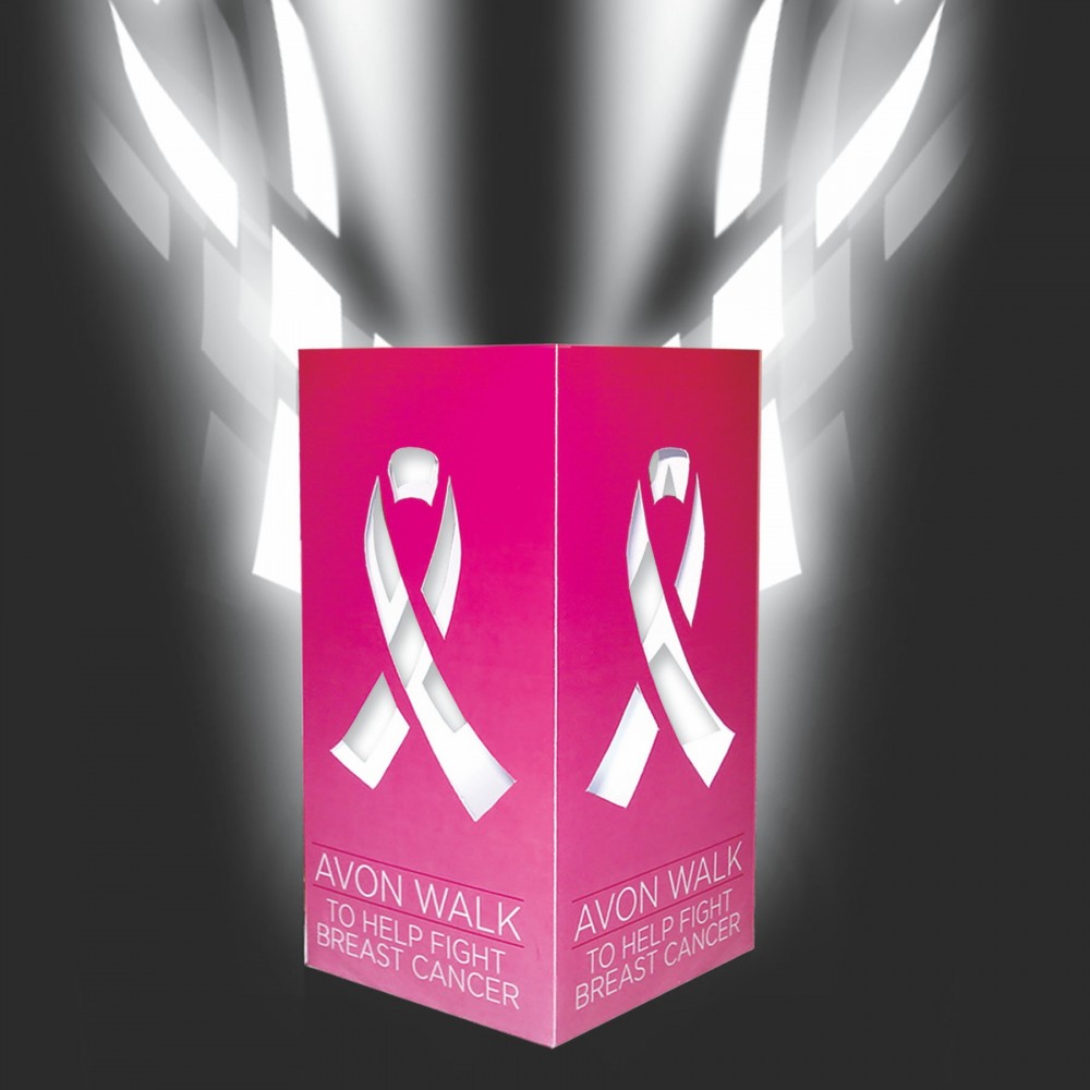 Logo Branded Ribbon Luminary Box