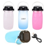 Rechargeable Solar Camping Lantern/Silicone Water Bottle with Logo