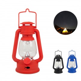 Vintage 15 LED Camping Hurricane Lantern with Logo