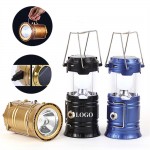 Retro Pop Up Camping Portable Rechargeable LED Lantern with Logo