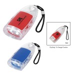 Logo Branded Torpedo LED Lantern Flashlight With Strap