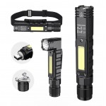 Multi-Functional COB Work Light, Headlamp and Flashlight 90 Degree Rotate with Magnetic Base with Logo