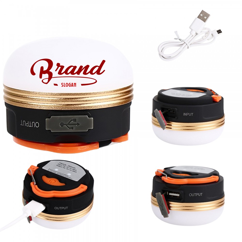 Personalized Rechargeable Magnetic Camping Lantern With Button Personalized Rechargeable Magnetic Camping Lantern With Button