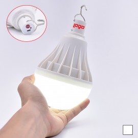 Rechargeable Flashlight w/Hang Hole with Logo  Rechargeable Flashlight w/Hang Hole with Logo