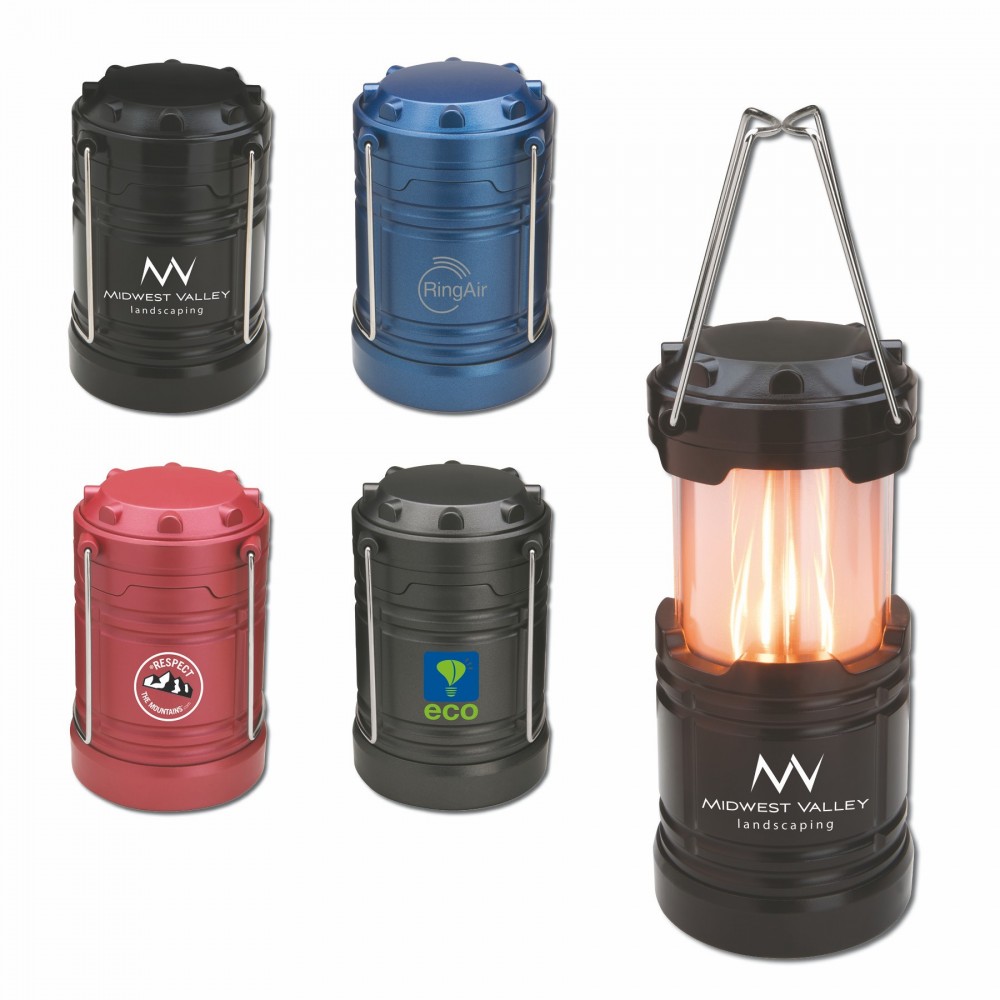 Sedona Campfire Lantern with Logo