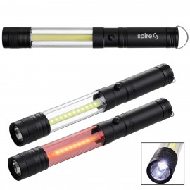 Tactical COB LED Magnetic Emergency Flashlight with Logo