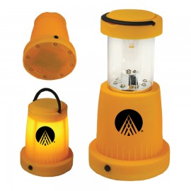 Customized 19 Led Rubberized Yellow Camping/Outdoor Lantern