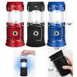 Solar Power Camping Lantern USB Rechargeable with Logo