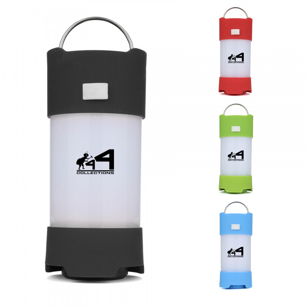 Outdoor Hook Led Tent Lantern Light with Logo