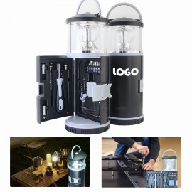 Custom Outdoor Camping Lantern With Tool Kit Set
