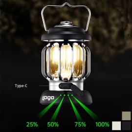 Rechargeable Hanging Lamp/Lantern w/Hang Hole with Logo  Rechargeable Hanging Lamp/Lantern w/Hang Hole with Logo