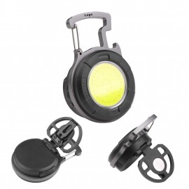 Customized COB Keychain Flashlight Small Round Work Light