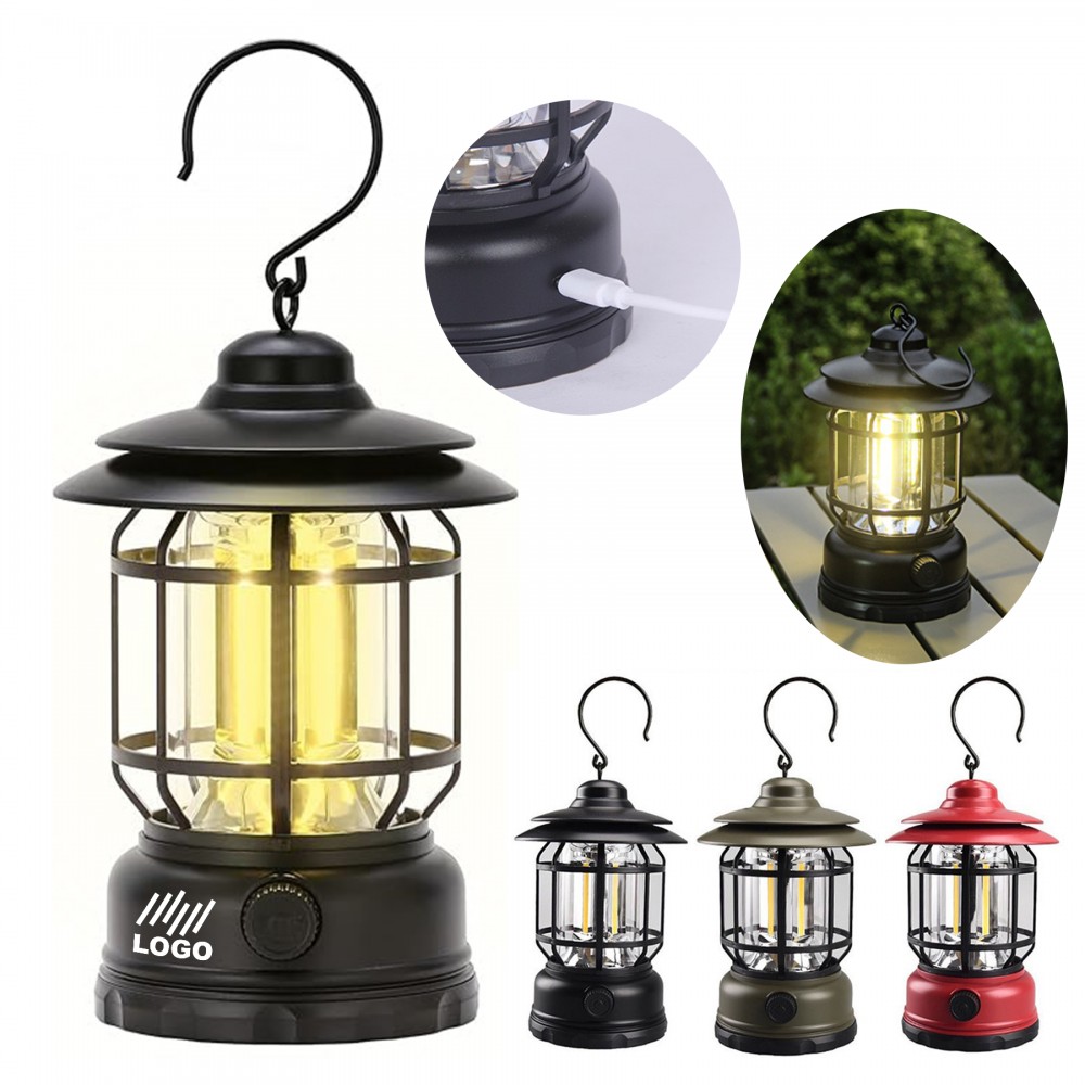 Rechargeable LED Camping Lantern with Logo Rechargeable LED Camping Lantern with Logo