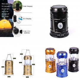 Logo Branded Waterproof Collapsible Emergency LED Solar Lantern