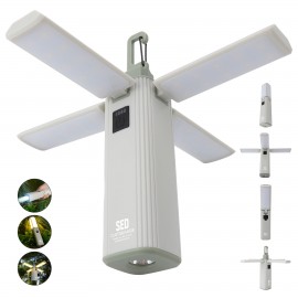 Four-Leaf Folding Camping Lantern with Logo