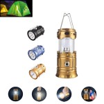 Solar Rechargeable Led Camping Lantern with Logo