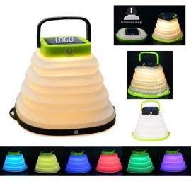 Logo Branded Foldable Solar Lantern  Logo Branded Foldable Solar Lantern