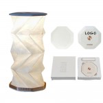 Personalized Portable Folding Lantern With Origami Style Design And Rechargeable Led Light