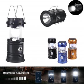 Solar Energy Rechargeable LED Camping Lantern with Logo  Solar Energy Rechargeable LED Camping Lantern with Logo