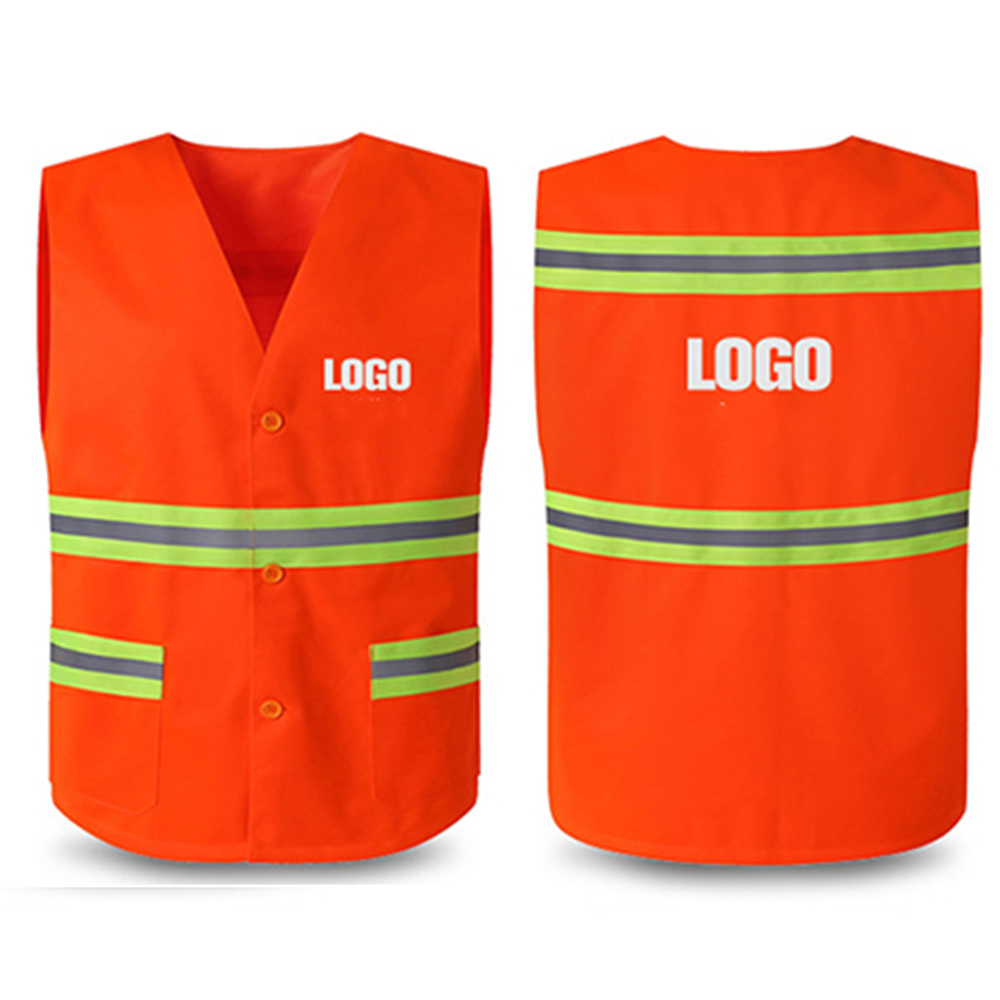 Lightweight High Visible Safety Vest Custom Printed Lightweight High Visible Safety Vest Custom Printed