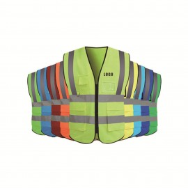 Custom High Visibility Reflective Safety Vest