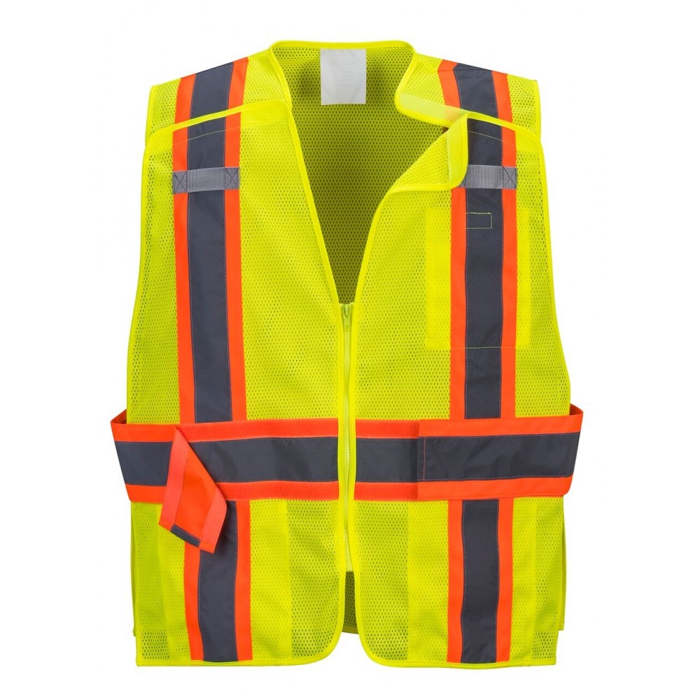 Custom Printed Expandable Mesh Break-Away Vest Custom Printed Expandable Mesh Break-Away Vest