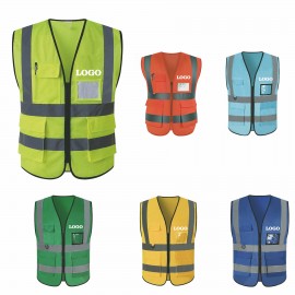Custom Printed:Logo Branded Custom Logo Safety Vest
