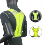 Custom Printed Reflective Running Vest Gear Night Cycling