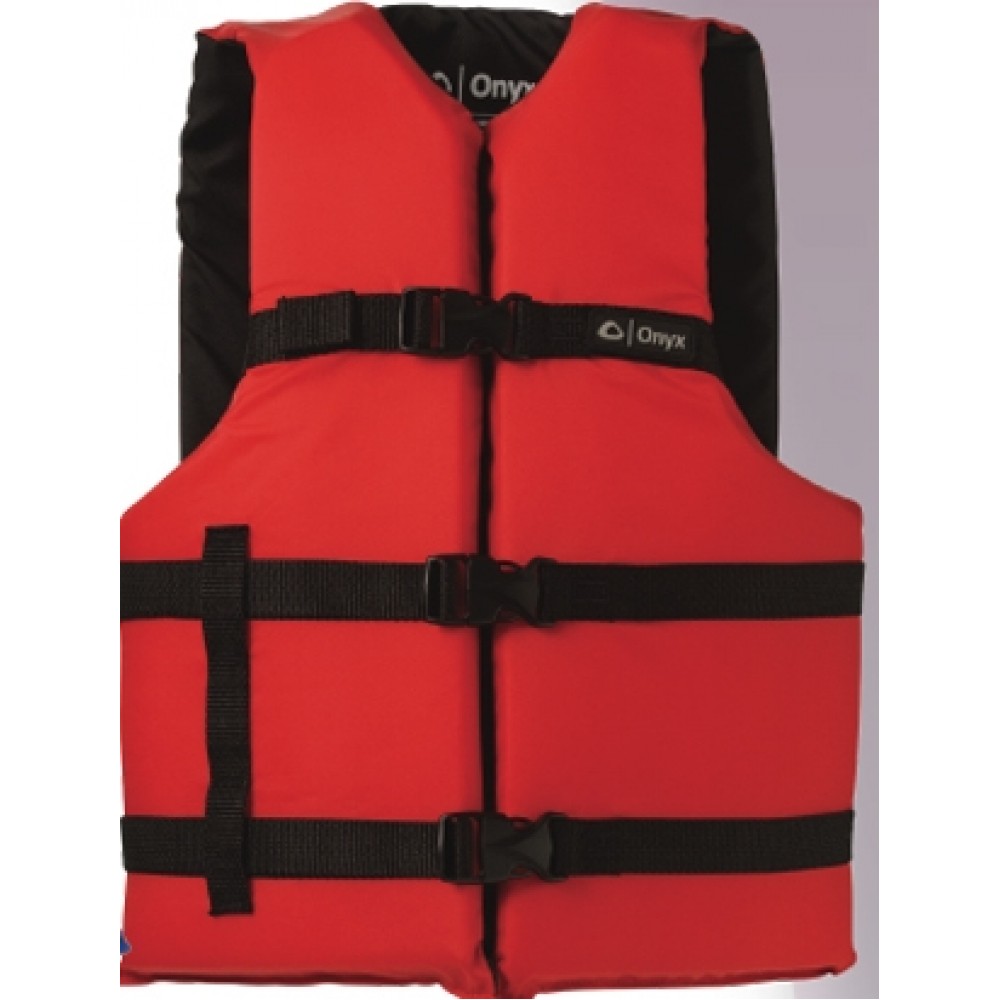 Kemp USA Red Oversized Adult Universal Life Vest Logo Branded Kemp USA Red Oversized Adult Universal Life Vest Logo Branded