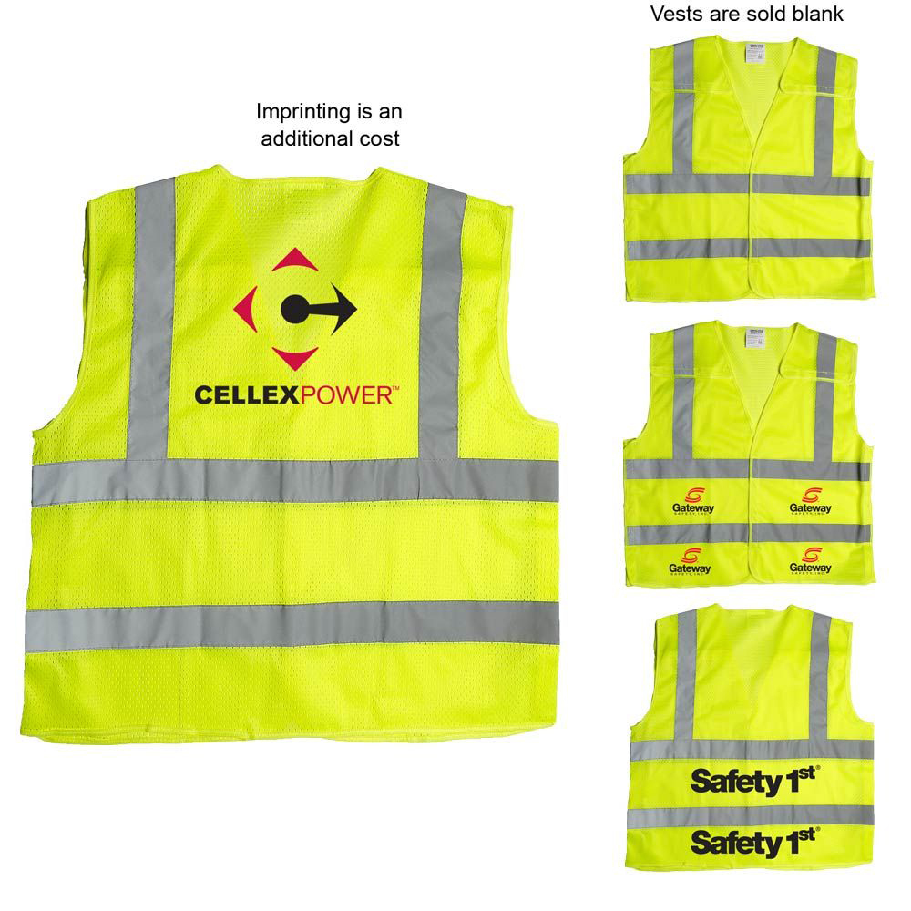 Quick Release ANSI 2 Safety Vest (Direct Import- 8-10 Weeks Ocean) Logo Branded Quick Release ANSI 2 Safety Vest (Direct Import- 8-10 Weeks Ocean) Logo Branded