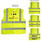 Quick Release ANSI 2 Safety Vest (Direct Import- 8-10 Weeks Ocean) Logo Branded