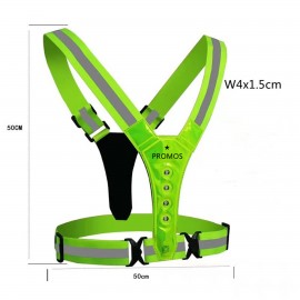 LED Running Vest with logo  LED Running Vest with logo