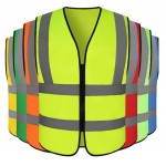 Reflective Safety Vest Custom Printed