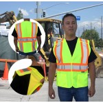 Custom 3C Products Safety Vest 5 Point Breakaway ANSI 107-2015 Class 2