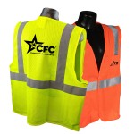 Economy Class 2 Safety Vest Custom Imprinted