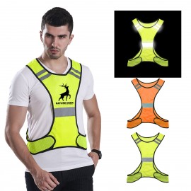 Reflective Polyester Safety Vest with logo
