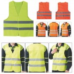High Visibility Safety Vest Custom Imprinted