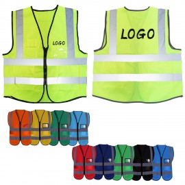 Promotional Multi Color Reflective Safety Vest  Promotional Multi Color Reflective Safety Vest