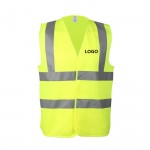 Logo Branded High Visibility Reflective Safety Vest