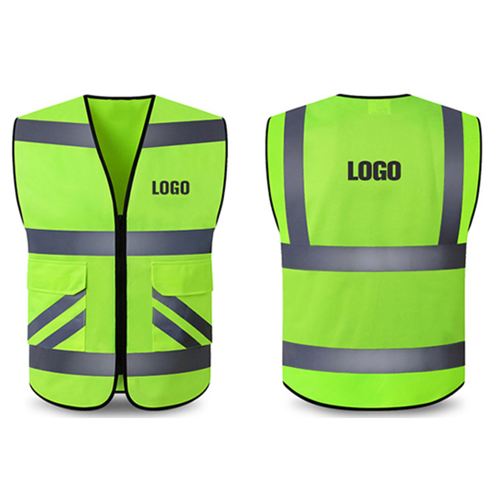 Fluorescent High Visibility Safety Vest Custom Imprinted Fluorescent High Visibility Safety Vest Custom Imprinted