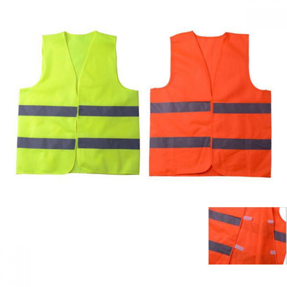Custom Imprinted Reflective Safety Vest Custom Imprinted Reflective Safety Vest