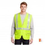 Custom Printed CornerStone ANSI 107 Class 2 Mesh Back Safety Vest