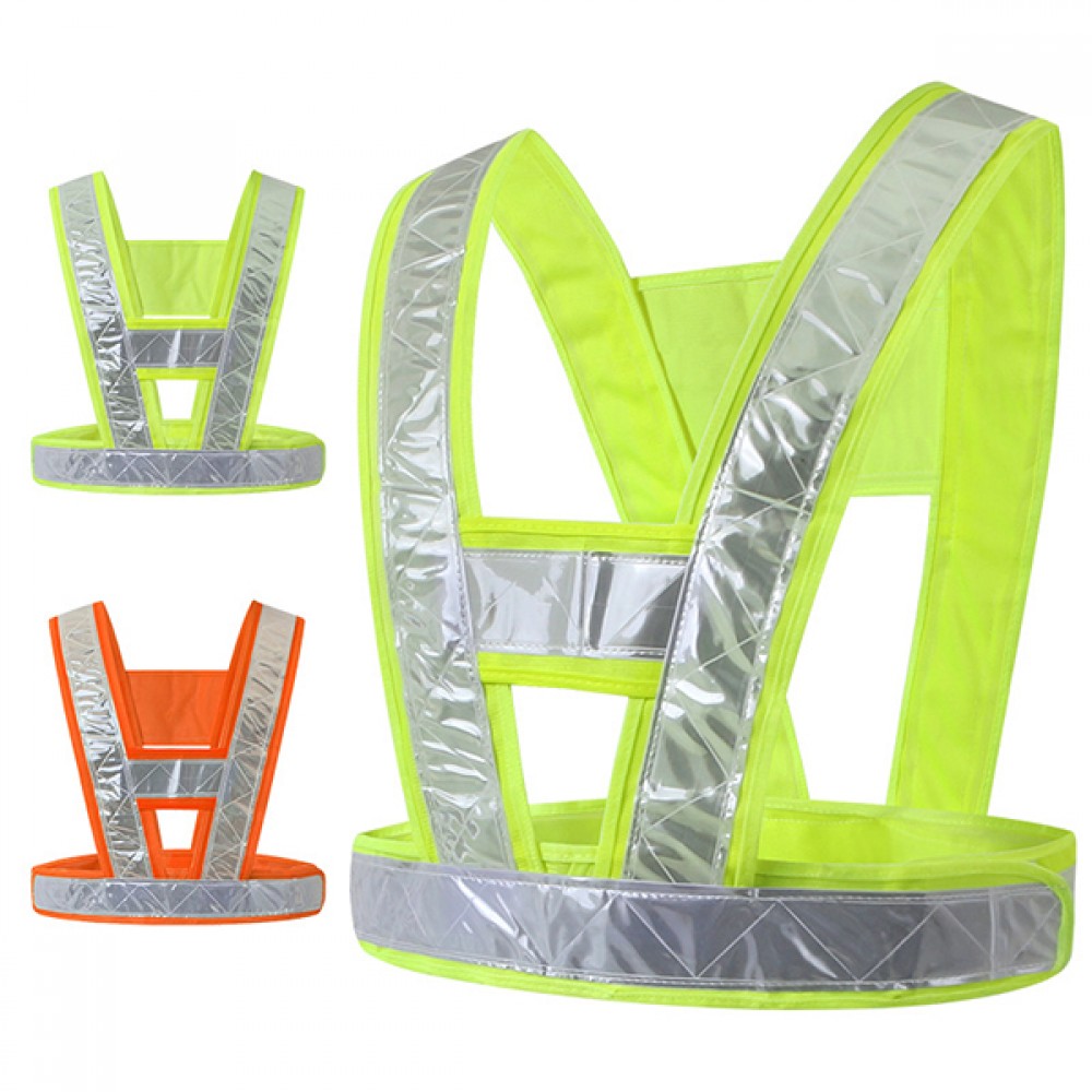 Custom Printed High Visibility Reflective Safety Vest Strip Custom Printed High Visibility Reflective Safety Vest Strip