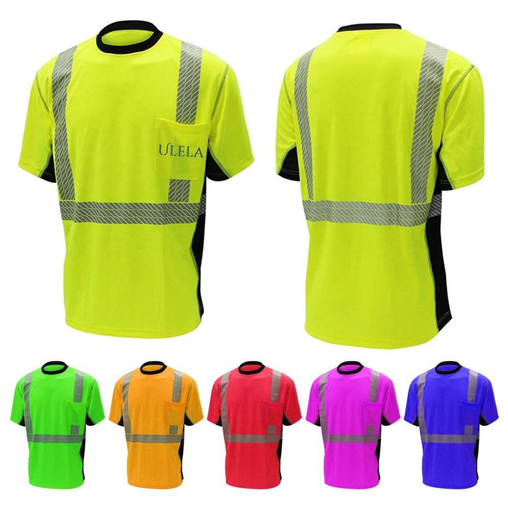 Reflective Safety Shirt with logo