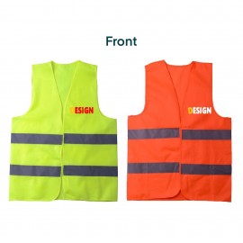High Visibility Safety Vest MOQ 50PCS with logo  High Visibility Safety Vest MOQ 50PCS with logo