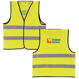 BIC Graphic Reflective Safety Vest Custom Printed