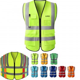 Custom High-Visibility Safety Vest